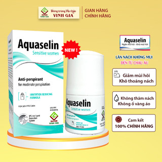 Lăn nách khử mùi dành cho nữ AQUASELIN Sensitive Women Dùng Cho Nữ Đổ Mồ Hôi ÍT