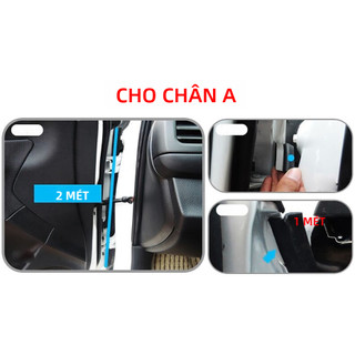 SEAMETAL Dải ron cao su xe hơi chữ Z tự dán chống bụi chống mưa giảm rung cửa xe bền đẹp êm