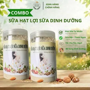 Combo 2 Hũ Sữa Hạt Lợi Sữa Dinh Dưỡng 1kg - Nhân Đôi Lợi Sữa Về Dáng Nhanh Cho Mẹ