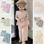 Set Bộ Bé Gái, Đồ Bộ Phong Cách Tiểu Thư Nhẹ Nhàng Chất Liệu Cotton Mềm Mại