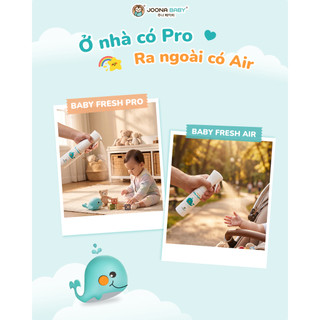 Xịt khuẩn Baby Fresh Air chai mini 80ml Joona Baby - Tiện Lợi Mang Ra Ngoài, An Toàn Cho Bé Sơ Sinh