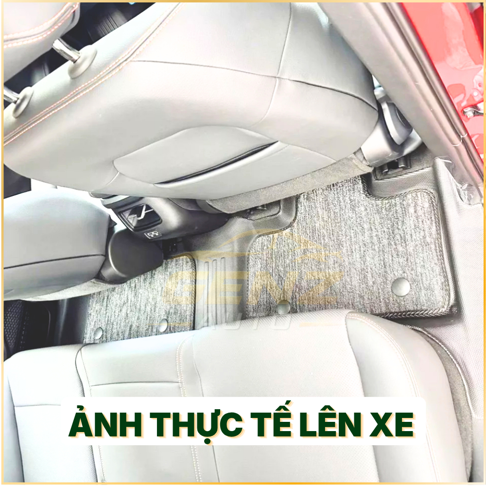 Thảm lót sàn VF6 - NHỰA 5D TPE đúc nguyên khối, không mùi, chuẩn khít form xe, chống thấm nước -TLY