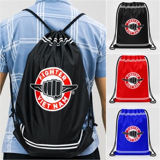 Túi Rút Fighter - Túi đựng găng boxing 35cm x 48cm | Đựng Găng, Giày, Băng Đa, Phụ kiện tập luyện...