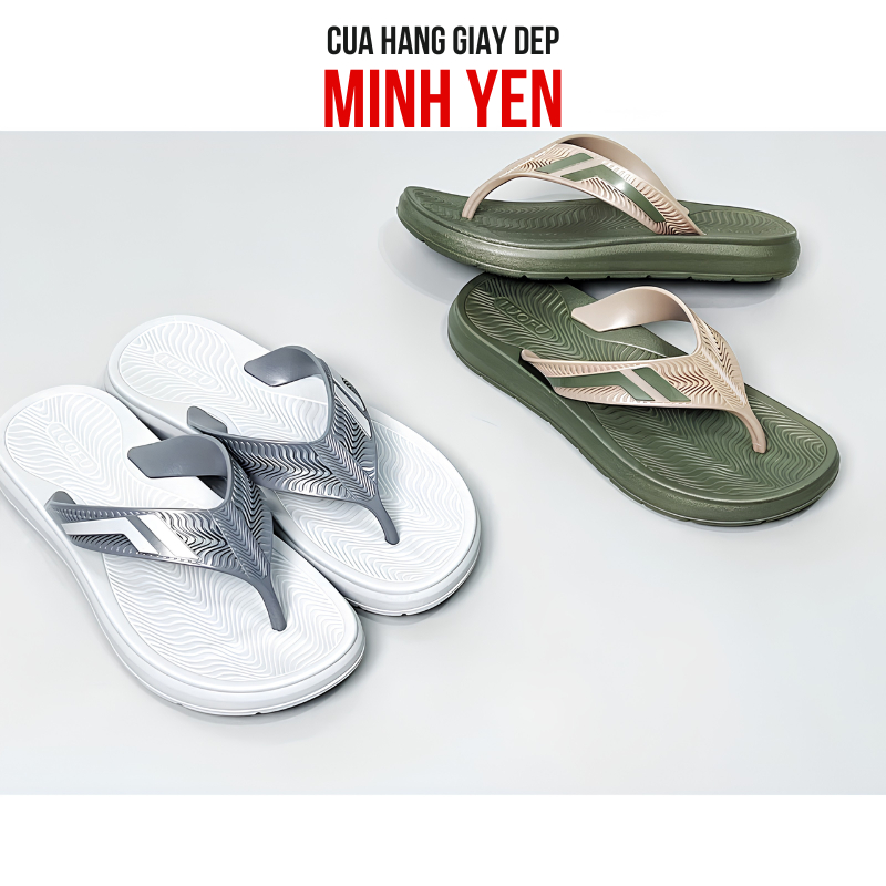 Dép Nam Loufu Xỏ Ngón Chống Nước Dép Quai Kẹp Đế Êm Chống Trượt Fullsize 40-44
