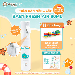 Xịt đa năng khử khuẩn, khử mùi đồ chơi, bình sữa, núm ti giả Baby Fresh an toàn cho bé - Joona Baby