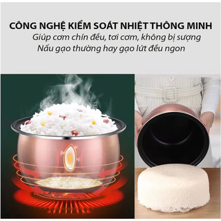 [SALE 15.7 GIẢM 20K Nồi cơm điện Cudkoo chính hãng, nồi cơm mini, nồi nấu cơm nhanh phù hợp cho sinh viên, gia đình