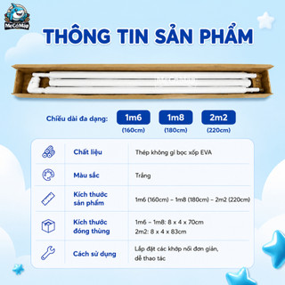 Thanh Cố Định Đầu Giường Cho Thanh Chắn Giường Pakey G600/SB2/SV1, Thanh Ngang Gia Cố Chống Rung Lắc Tăng Độ Ổn Định