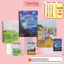 Sổ Tay Ghi Chép 100GSM Van Gogh Sổ Lò Xo Dòng Kẻ Chấm Dot Grid 160 Trang, Sổ Ghi chép Classmate B5 A5 A6 A7