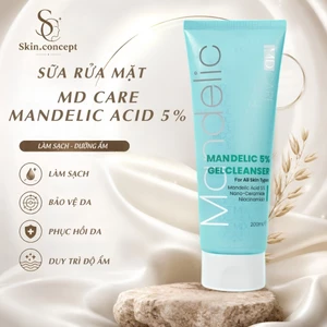 Sữa Rửa Mặt MD CARE Mandelic Acid 5% Cleanser 200ml Dịu Nhẹ Và Cấp Ẩm Cho Da Nhạy Cảm