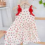 Váy Đầm Bé Gái 2 Dây 6 - 15kg. Vải Thun Tăm Mềm Mát, Co Giãn 4 Chiều, Vải in Đẹp Giặc Máy Thoải Mái.