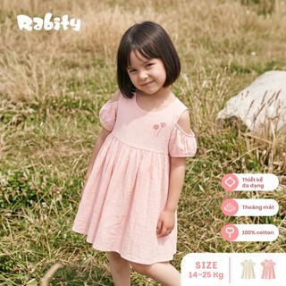 Đầm ngắn tay thô bé gái Rabity 950.142