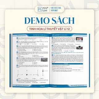 Sách Tinh hoa Lí thuyết Vật Lí 12 dành cho học sinh ôn thi Tốt nghiệp THPT theo chương trình sách giáo khoa mới