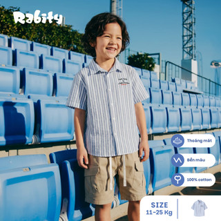 Áo sơ mi ngắn tay bé trai Rabity 902.065