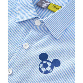 [Disney | Mickey] Áo sơ mi ngắn tay bé trai Rabity 502.021