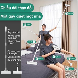 YOWXII Combo Cây Lăn Bụi Cán Dài,Cán Ngắn Lõi Lăn Size 24cm,phủi bụi quần áo ghế sofa chăn mềngiường