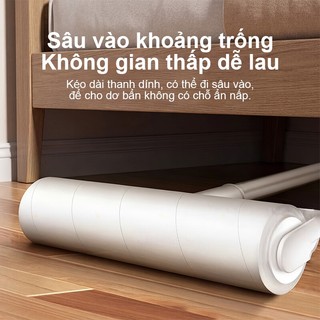 YOWXII Combo Cây Lăn Bụi Cán Dài,Cán Ngắn Lõi Lăn Size 24cm,phủi bụi quần áo ghế sofa chăn mềngiường