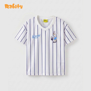 [Disney | Mickey] Áo thun ngắn tay kẻ sọc bé gái Rabity 500.137