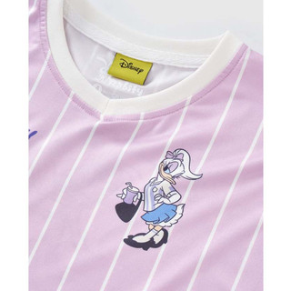 [Disney | Mickey] Áo thun ngắn tay kẻ sọc bé gái Rabity 500.137