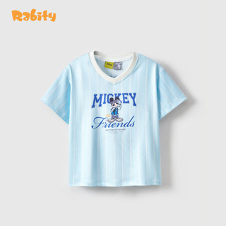 [Disney | Mikey] Áo thun ngắn tay kẻ sọc bé trai 500.138