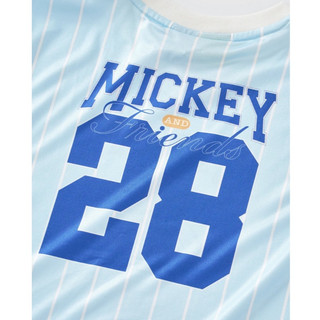 [Disney | Mikey] Áo thun ngắn tay kẻ sọc bé trai 500.138