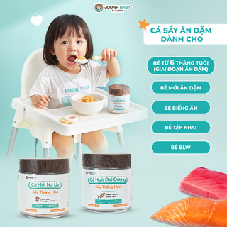 Cá Sấy Cho Bé Ăn Dặm - Combo Cá Sấy Thăng Hoa, Giàu Omega, 3 Protein, Không Gia Vị | Joona Baby