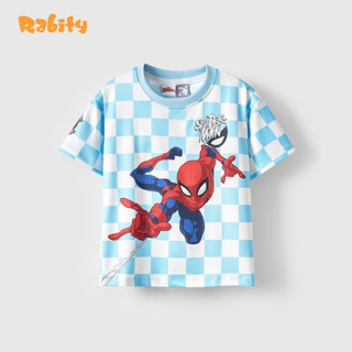 [Disney | Marvel Spiderman] Áo thun ngắn tay caro bé trai Rabity 500.145