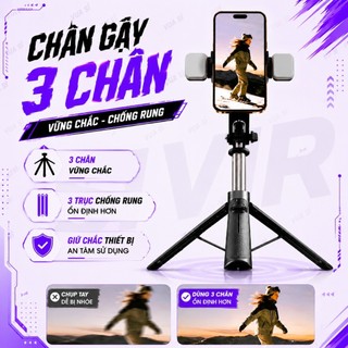 [BẢN CỰC ĐẠI 1M8] Gậy Tripod VUASI X6 Max , TRIPOD SIVIR X2 Siêu Chắc Chắn Chống Rung, Xoay 360 Độ