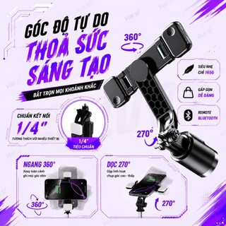 [BẢN CỰC ĐẠI 1M8] Gậy Tripod VUASI X6 Max , TRIPOD SIVIR X2 Siêu Chắc Chắn Chống Rung, Xoay 360 Độ