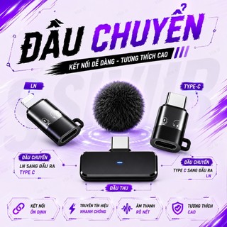 Jack Chuyển Đổi VUASI Cho Mic Thu Âm Không Dây Thu Âm Sang Chân Cắm Khác Kết Nối Điện Thoại Máy Tính