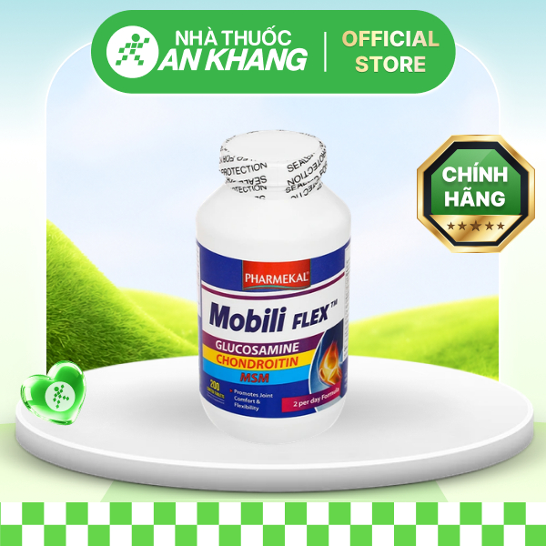 Pharmekal Mobili Flex bổ sung dưỡng chất cho khớp chai 200 viên [Nhà Thuốc An Khang - Chính Hãng 100%]