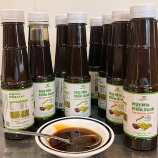 Mật Mía 100% nguyên chất 1 Chai 270gr Sản Xuất Thủ Công Từ Cây Mía Đường - Mật Mía Miền Trung