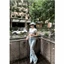 QUẦN JEANS NỮ ỐNG LOE RÁCH CẠP CAO HÁCH DÁNG HOTTREND 2026