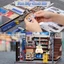 CUTEBEE CWGC222 mô hình gỗ DIY ngôi nhà búp bê Quà tặng trang trí sáng tạo tự làm