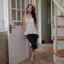 Quần lửng capri co giãn SONNA HI - cạp chun, phối dây rút gấu tiện lợi - RUCHED CAPRI PANTS