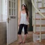 Quần lửng capri co giãn SONNA HI - cạp chun, phối dây rút gấu tiện lợi - RUCHED CAPRI PANTS