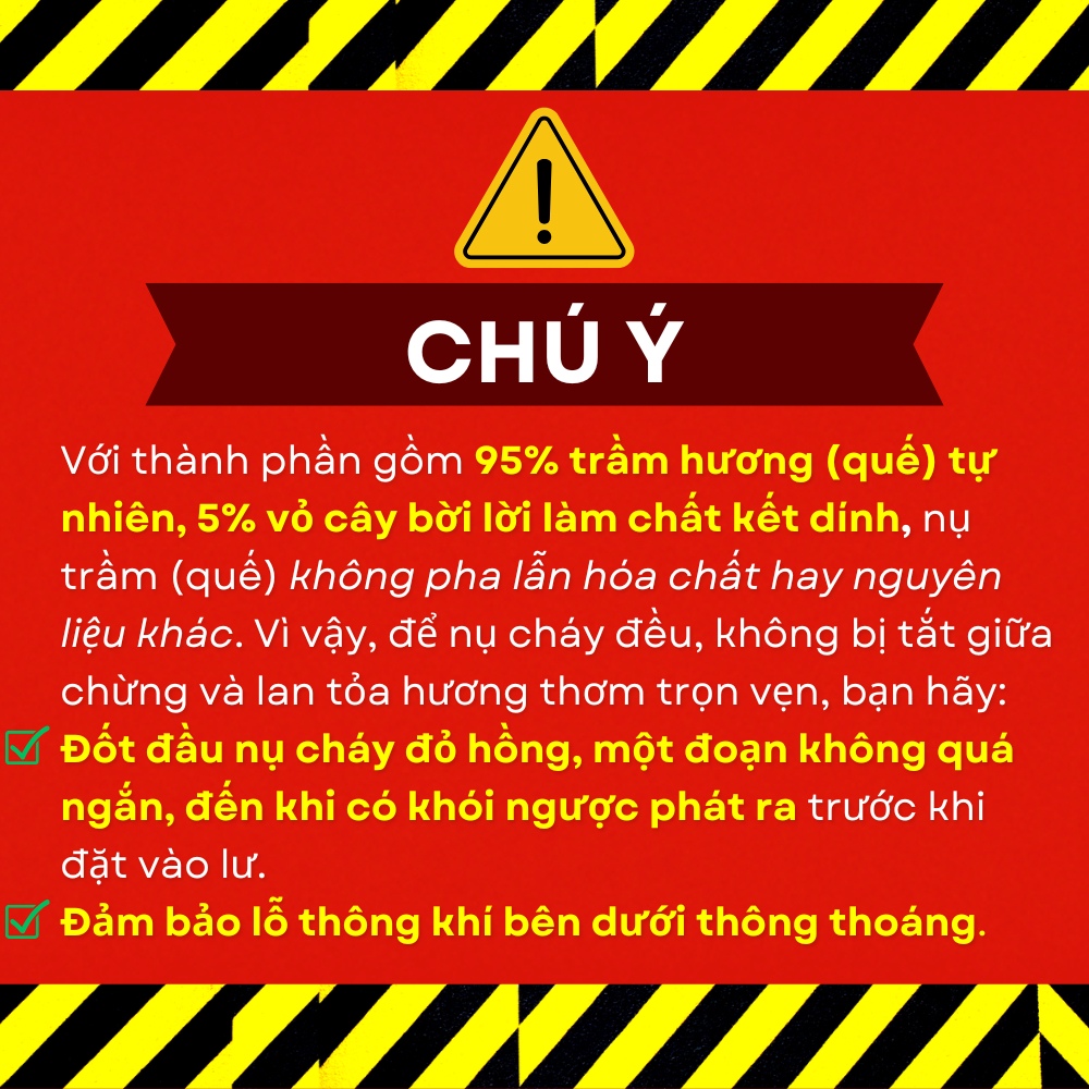 Nụ Trầm Hương Nụ Quế Cao Cấp An Mộc Hương AYOYA Thanh Lọc Không Khí Thư Giãn Xả Stress Hộp 30 Nụ