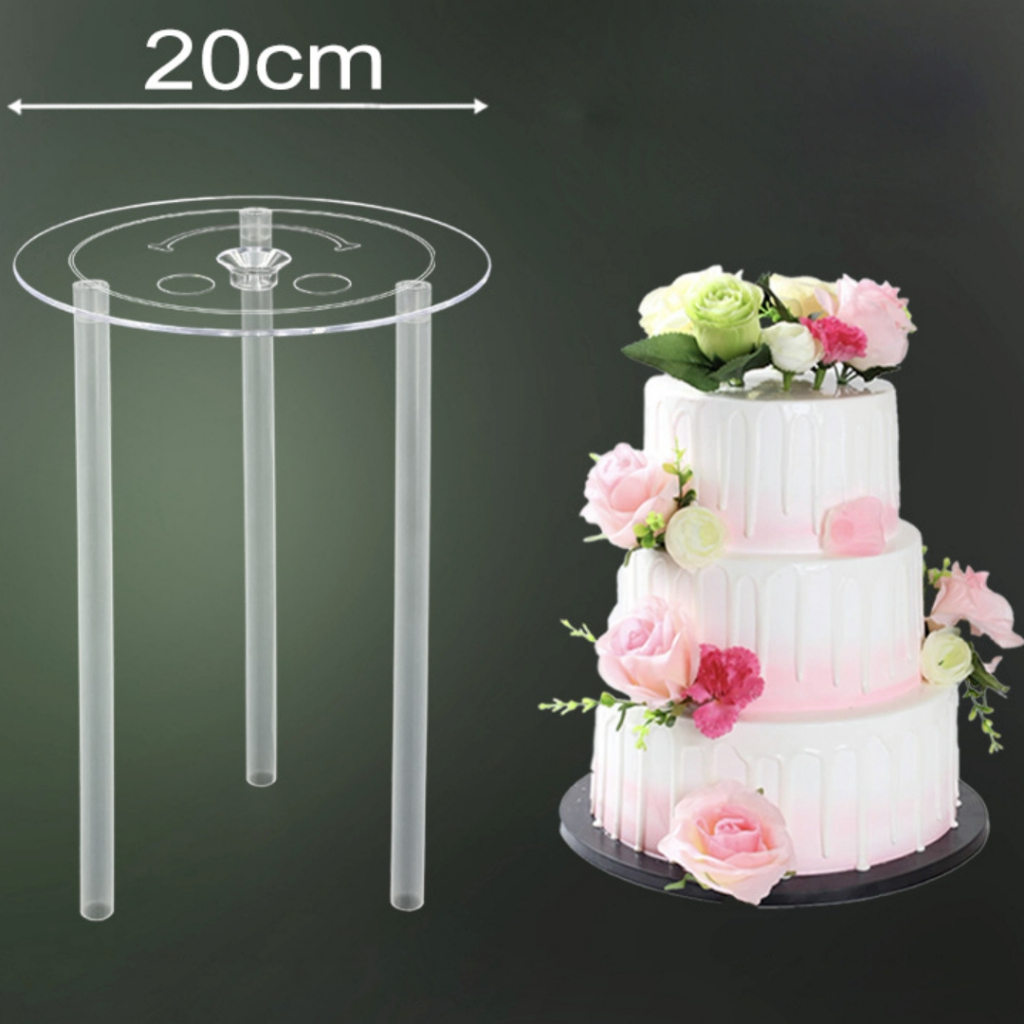 COMBO 10 GIÁ CHỒNG TẦNG bánh kem, phụ kiện trang trí bánh sinh nhật sinh nhật DUHA 001