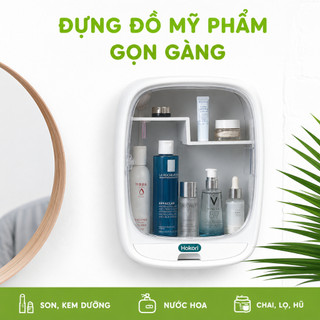 Hộp Đựng Giấy Vệ Sinh Treo Tường Hokori GD85 - Hộp Đựng Khăn Giấy Nhà Tắm Chống Bụi Chống Ẩm Bền Đẹp