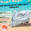 Bạt Phủ Xe Máy Chống Nắng Chống Mưa, TIDY SHOP, Áo Trùm Xe Máy Bạc Phản Quang Dễ Gấp Gọn