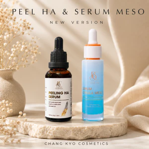 Combo Peeling Ha Serum + Serum Meso ( Căng bóng, Trẻ hoá, Thu nhỏ lỗ chân lông )