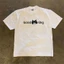 （24H SHIP）Áo thun rộng thoải mái-in chữ đậm hai lớp đơn giản-100% cotton-mềm mịn thoáng khí mùa hè-thời trang dễ phối đồ