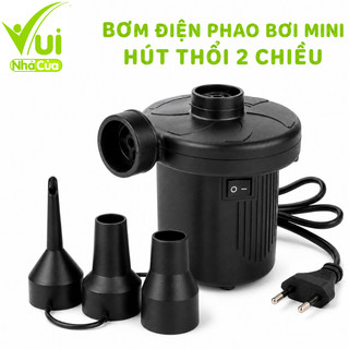 Bơm Điện Mini Hút Thổi Hai Chiều Đa Năng Kèm Ba Đầu GD88 - Máy Bơm Hơi Điện Mini Công Suất 50W