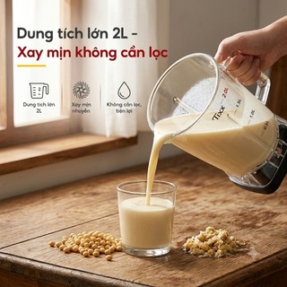 TIXX Máy Xay Sinh Tố 480W 2L Xay đá xay trái cây xay thịt xay hạt