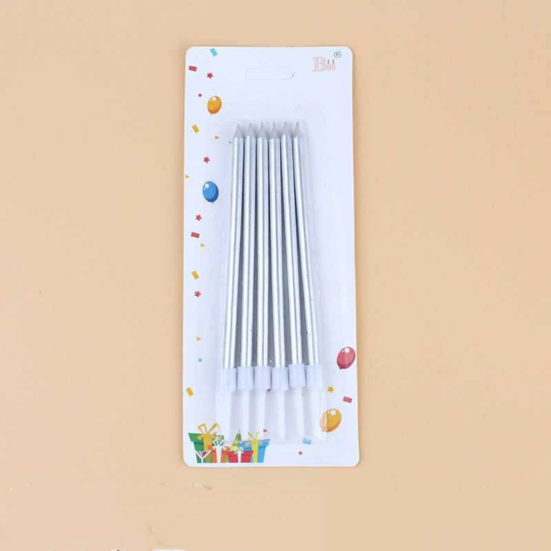 Combo 10 Hộp Nến Sinh Nhật 15cm Hình Bút Chì [1 Hộp 6 Cây] DUHA 023