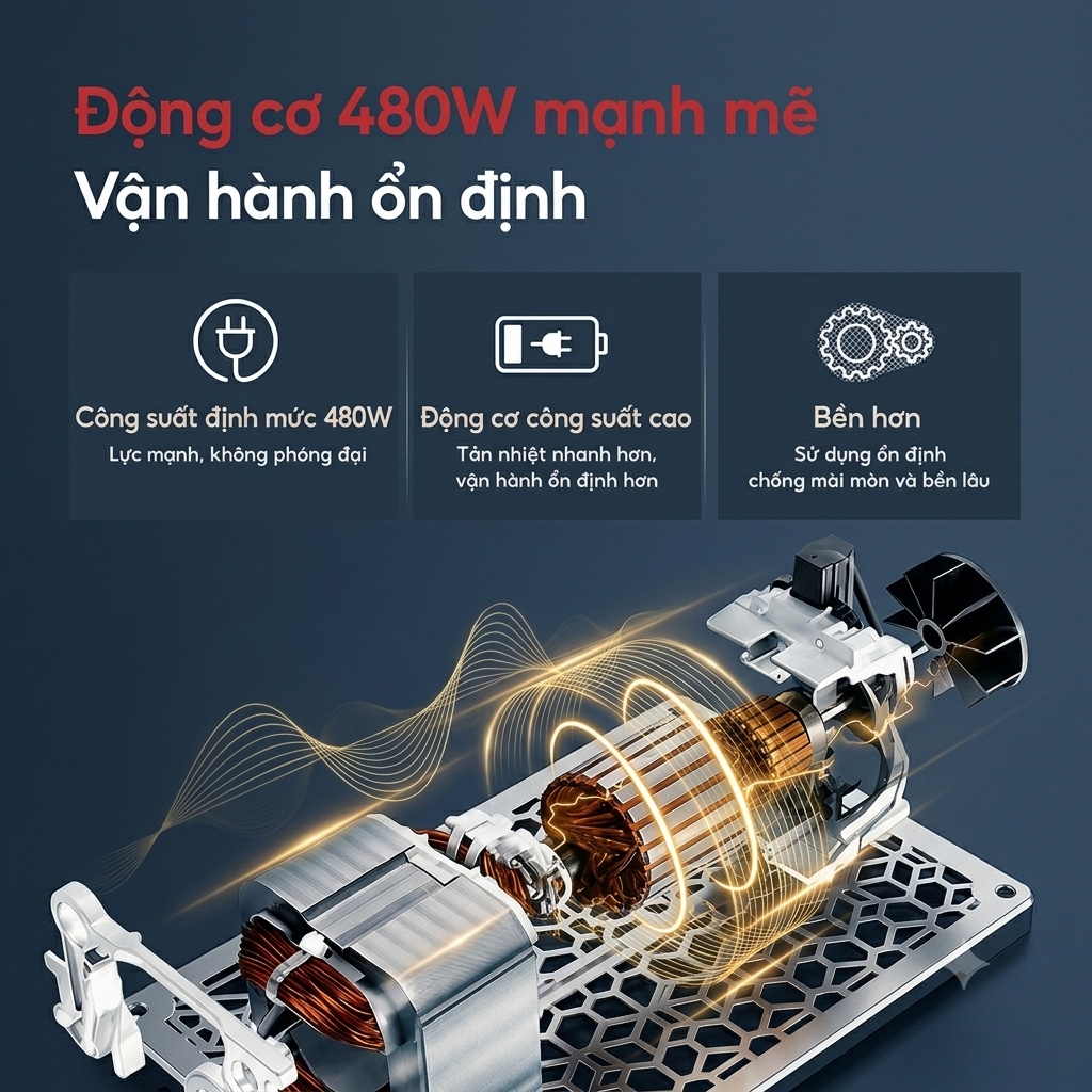 Tixx máy xay sinh tố xay nhuyễn mịn 2 cối đa năng công suất lớn chính hãng