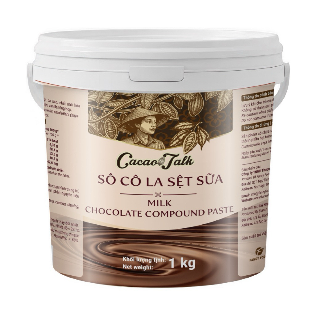 Sô Cô La Sệt Đen - Trắng - Sữa Cacao Talk 1kg