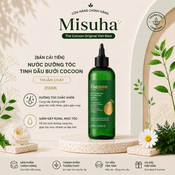 [BẢN CẢI TIẾN]Nước dưỡng tóc tinh dầu bưởi COCOON thuần chay 310ml|Xịt dưỡng tóc tinh dầu bưởi 310ml