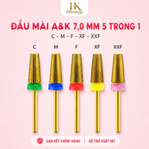 Đầu mài A&K 7,0 mm 5 trong 1 - C, M, F, XF, XXF