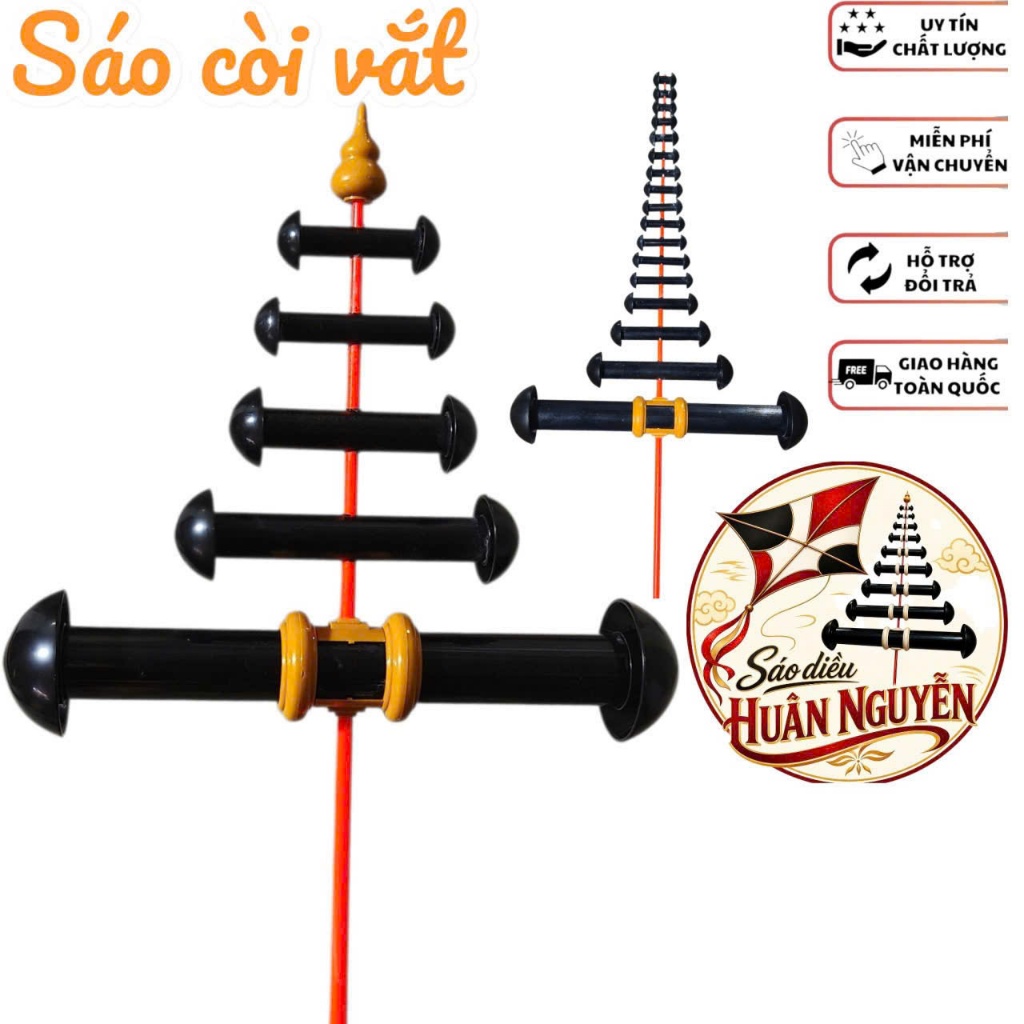 Sáo nhựa siêu nhẹ chống đâm bổ còi cưa