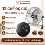 Quạt năng lượng mặt trời,quạt tích điện dạng nằm VINCENT LED,12 chế độ gió,3 cánh kim loại, hiển thị % pin, sạc USB 5V — ảnh 3